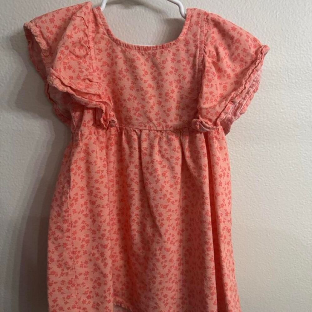 Cat-jack Girl's Pink and Orange Casual-dresses